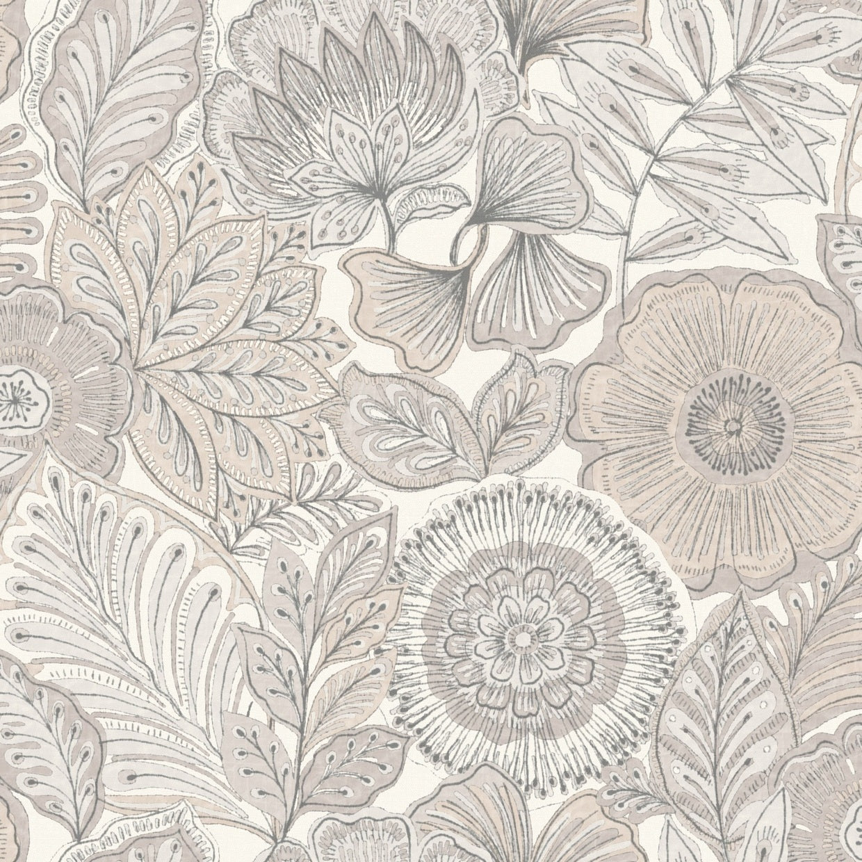 papel pintado ginko textura
