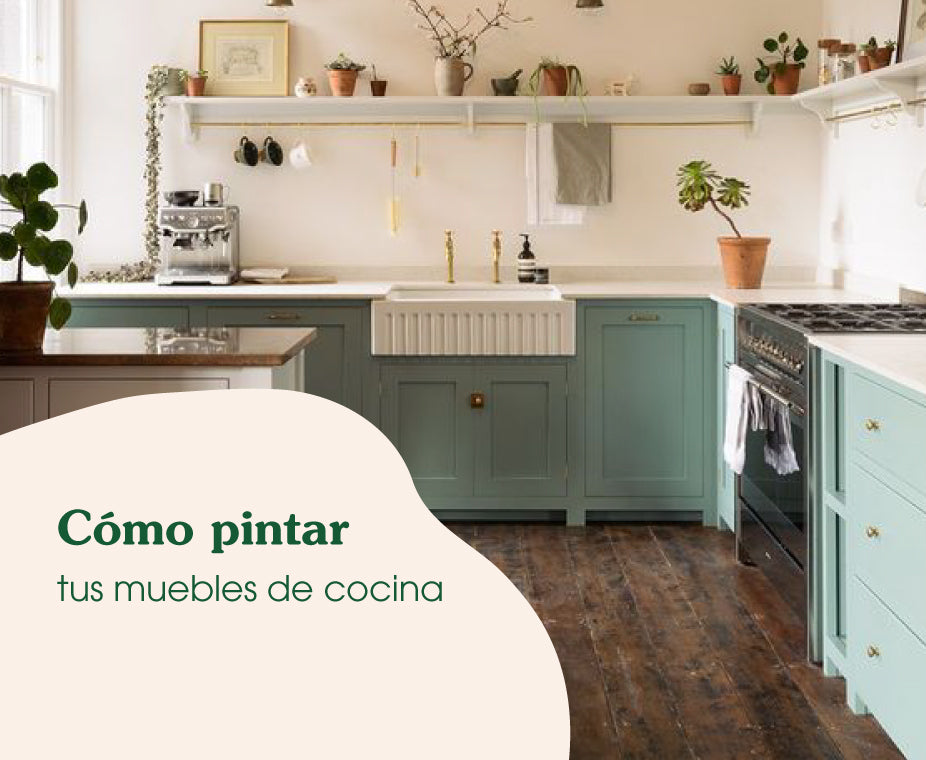 Cómo pintar tus muebles de cocina