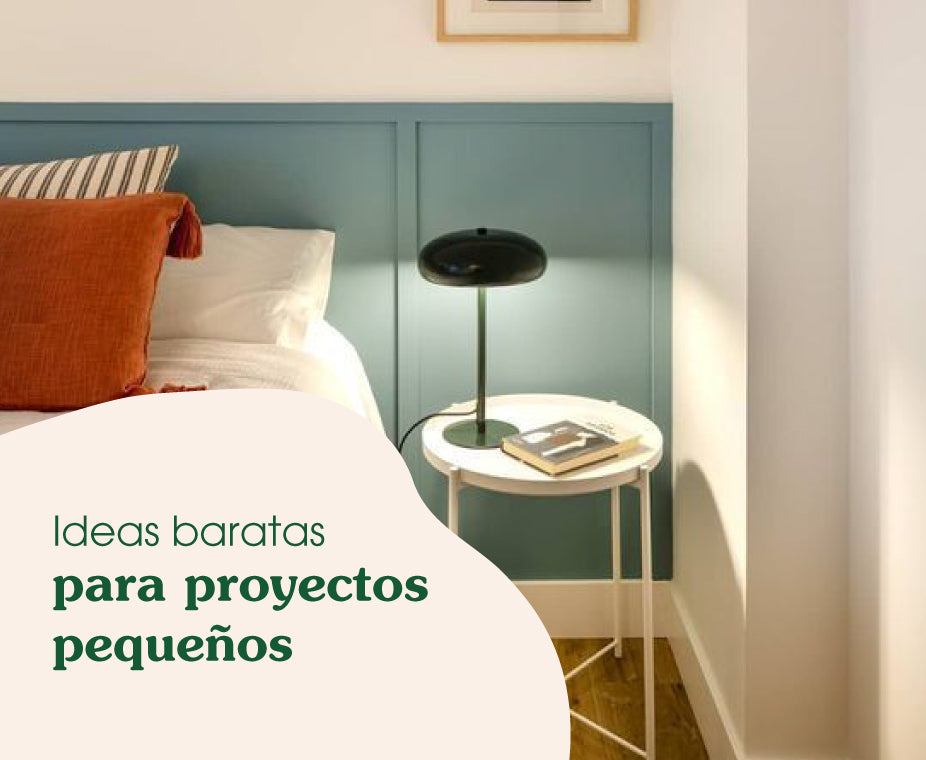 6 ideas baratas para proyectos pequeños de decoración