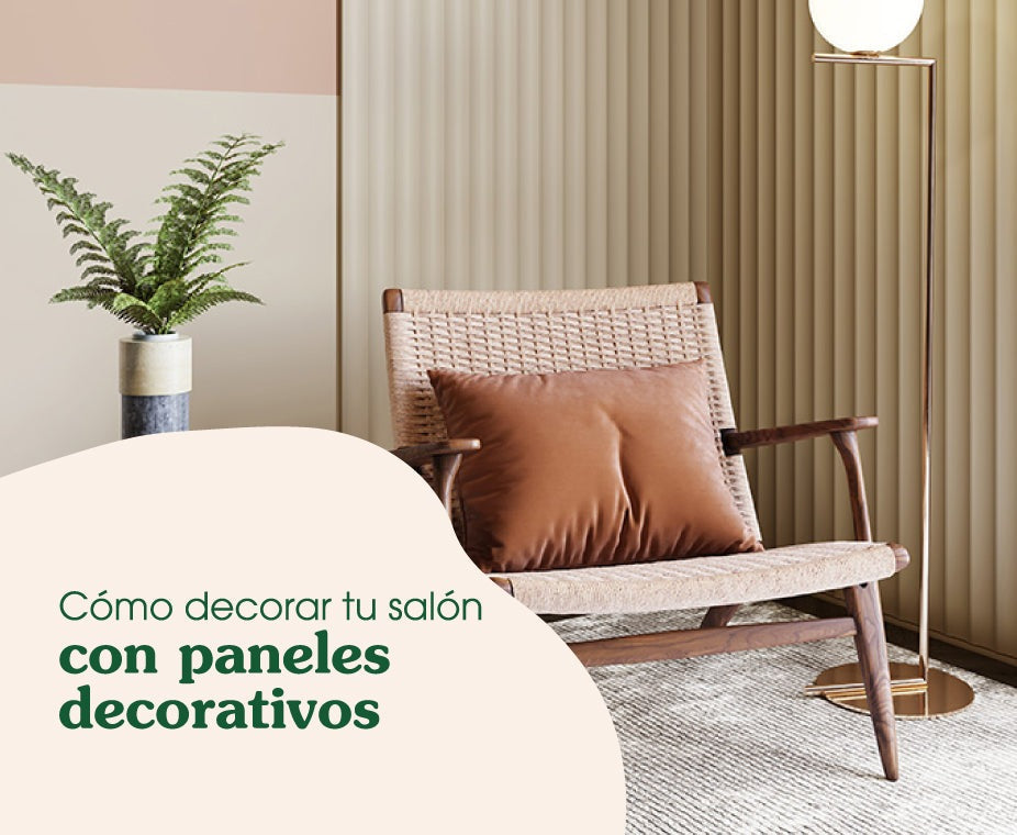 ¡Di que sí a los paneles decorativos! Cómo dar un toque único a tú salón
